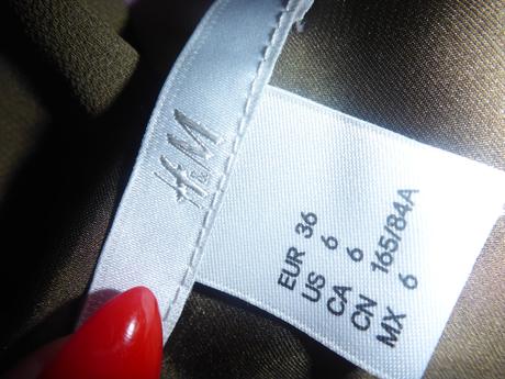 Dámske vojenské šaty h&m, h&m,s