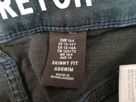 Rifle skinny fit & denim, super stretch, 164