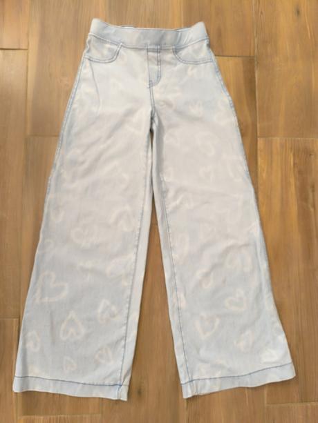 Dievčenske riflové nohavice, h&m,140