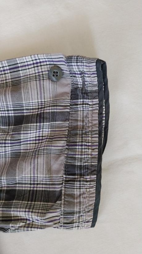 Športová károvaná košeľa s krátkym rukávom., 152