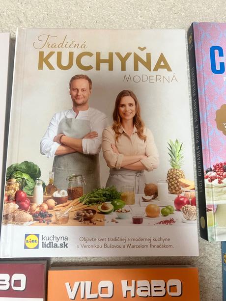Kucharske knihy lidl + vilo habo, 