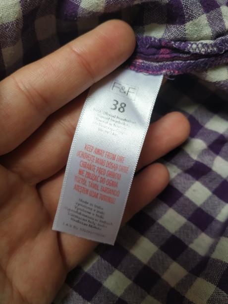 Košeľa s-m, f&f,38