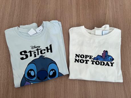Stitch tričká 2ks, zara,152
