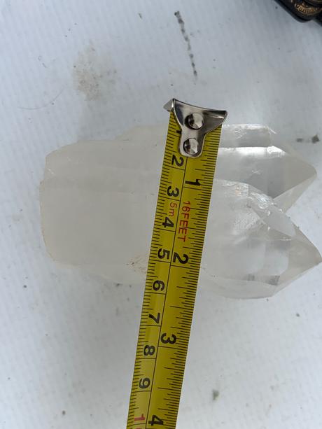 Prírodný dvojšpic krištáľu az 388 g cca 10 cm,