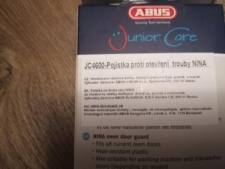 Bezpečnostná poistka na rúru, philips avent