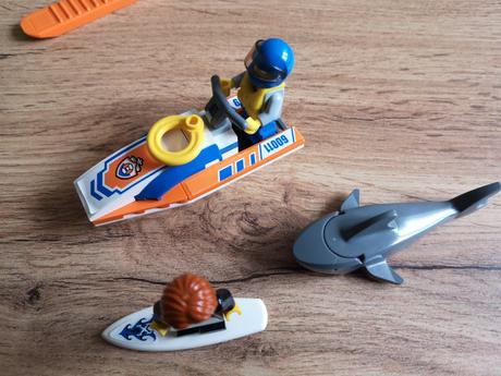 Lego city 60014 pobrežná hliadka + lego 60011, 