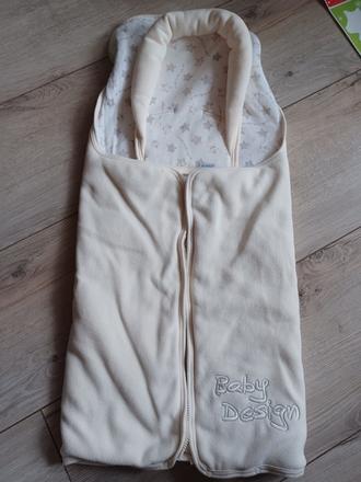 Zavinovacia deka, baby design