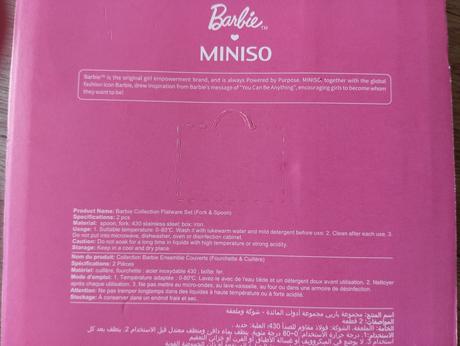 Barbie príbor s kovovou dózou, 