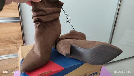 Hnedé čižmy, f&f,39
