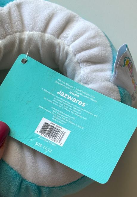 Squishmallows detské papuče tatiana modrý drak, 29