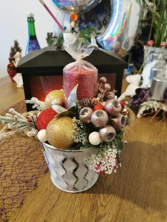 Vianočný svietnik,