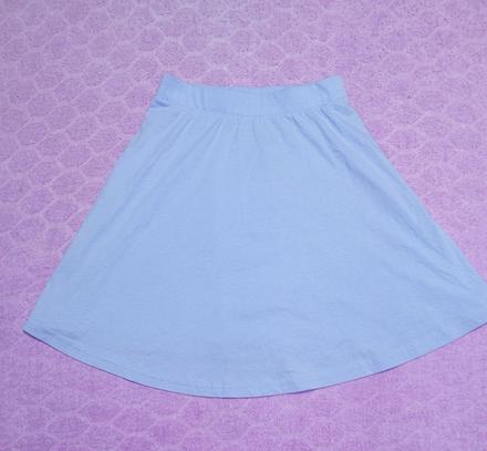 Bledomodrá sukňa, xs