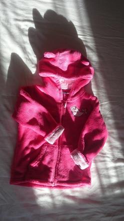 Teplučká mikina z uškami a vláčikom, lupilu,92