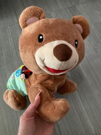 Vtech lezúci medvedík interaktívna hračka, 