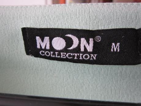 Moon collection -šaty mentolovej farby, m