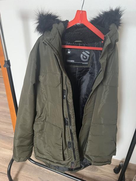 Panska zimná bunda parka, m