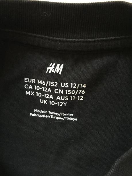 Chlpačenske tričko 10-12 rokov, h&m,146
