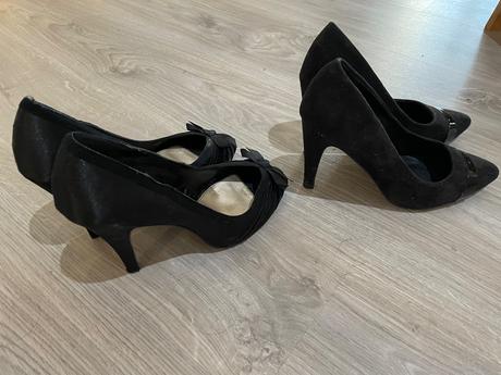 Cierne elegantne topanky, 38