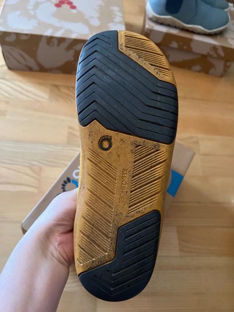 Xeroshoes nexus knit gold, 40