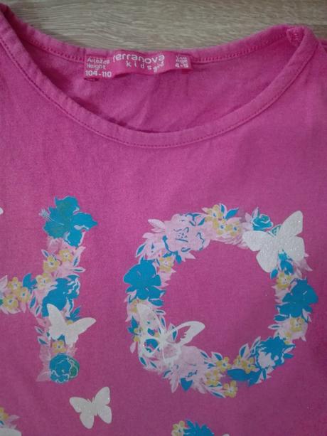 Predĺžené tričko, terranova,104