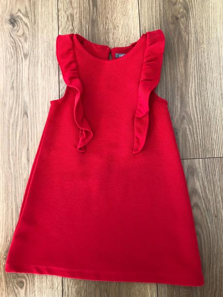 Krásne červene saty, next,98