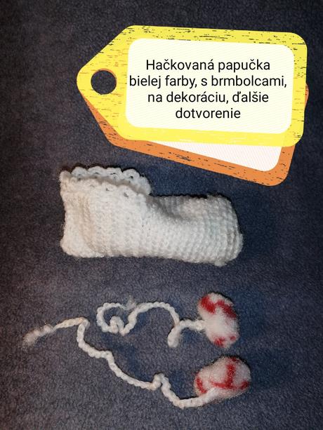 Papučka hačkovaná, 