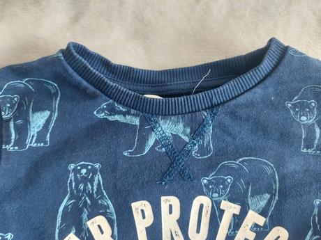 Detská mikina s medveďmi zn.hm veľ.98/104, h&m,98