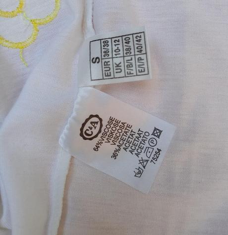 Tričko s aplikáciami, c&a,s