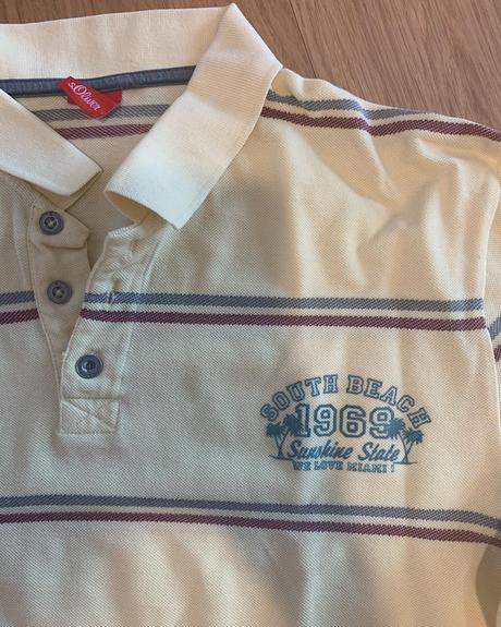 Pánske tričko s golierom s.oliver velk.l, s.oliver,l