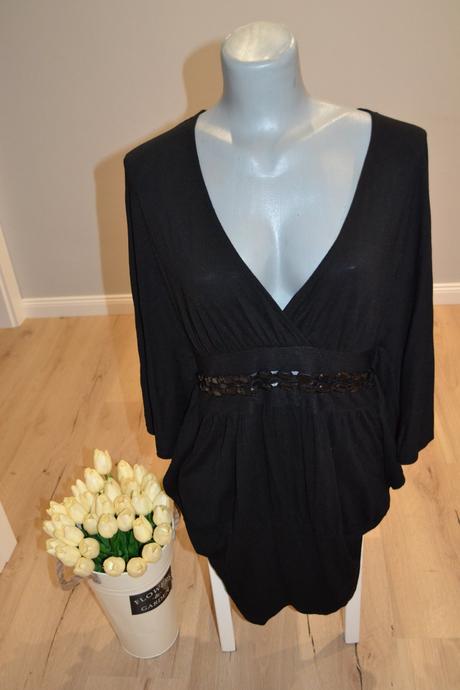 Dámske netopierie šaty s korálkami, veľkosť 38, bonprix,m