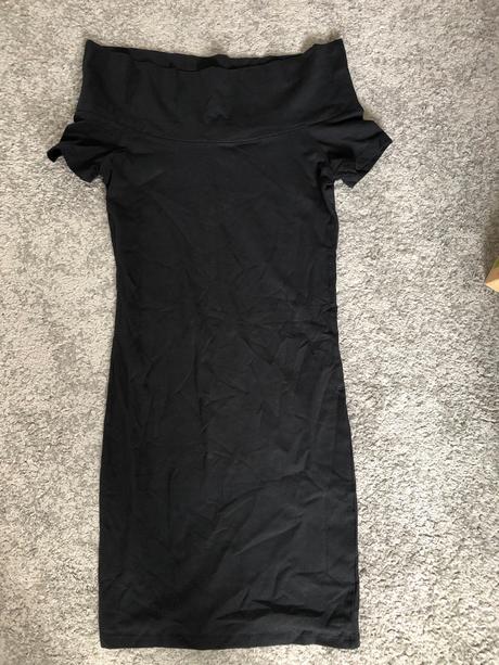 Čierne mini saty, terranova,s