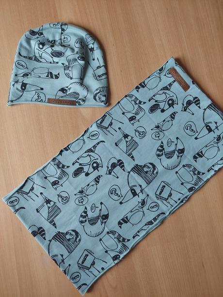 Set ciapka a nakrcnik - znacka maybe4baby, maybe4baby,122