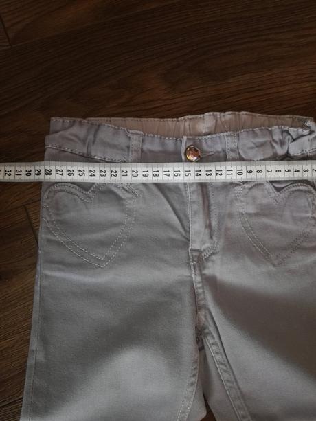 Sivé nohavice, h&m,104