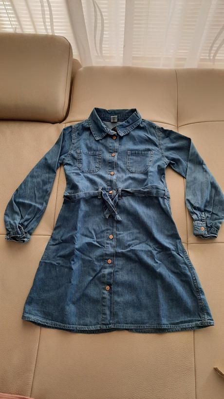 Rifľové šaty dopodopo 128, dopodopo,128