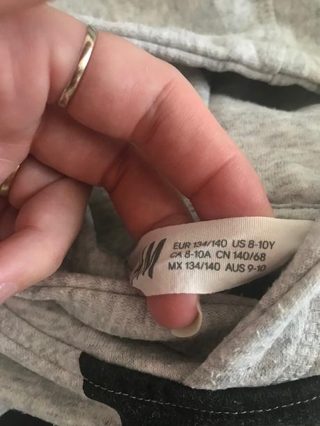 Mikina, h&m,134