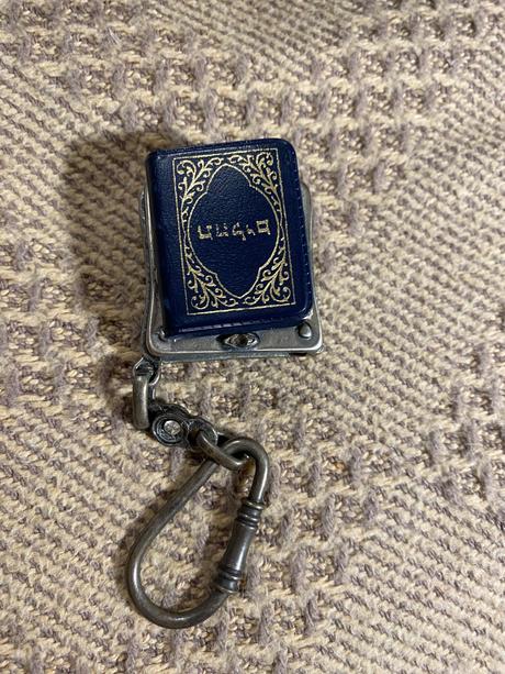 Stará retro mini kniha v hebrejskom jazyku,, 