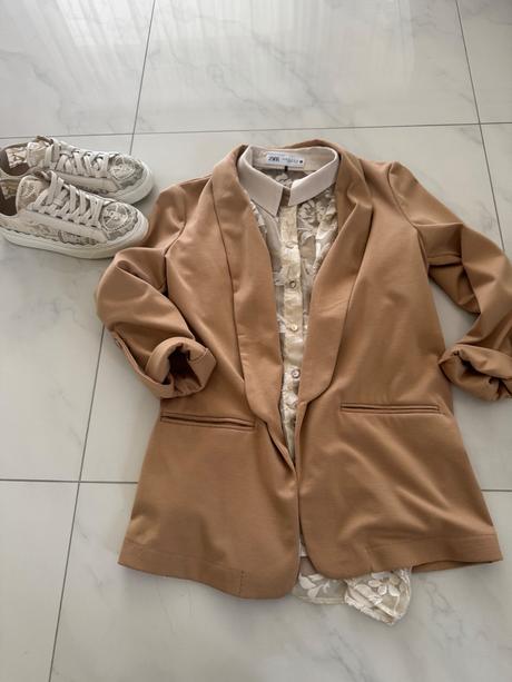 Hnedé sako, vero moda,xs