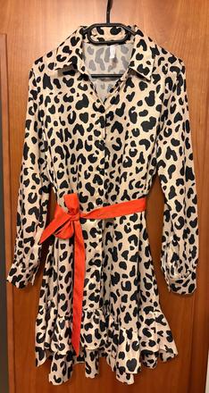 Šaty s leopardím vzorem zn. imperial, s