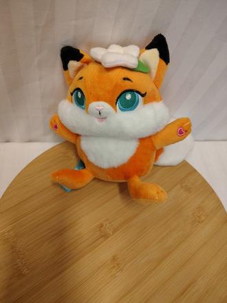 Plyšová líška flick, enchantimals, 17 cm, 