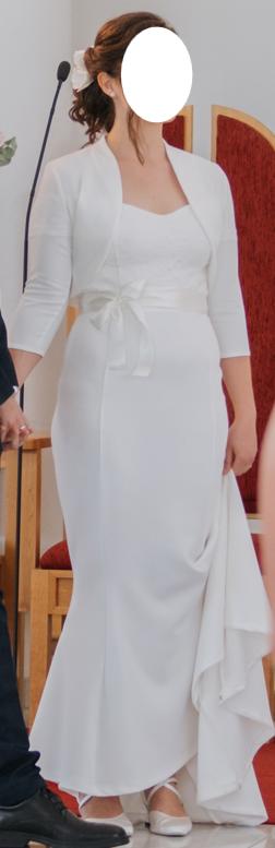 Biele svadobné tanečné topánky, 38