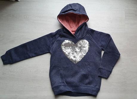 Mikina so srdcom 104, kiki&koko,104