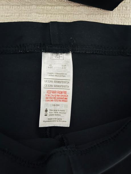 Halloween tricko h&m,3xleginyf&f,hrube leginy next, 104–116
