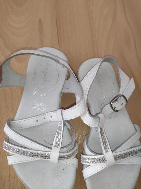 Kožené sandálky, baťa,26