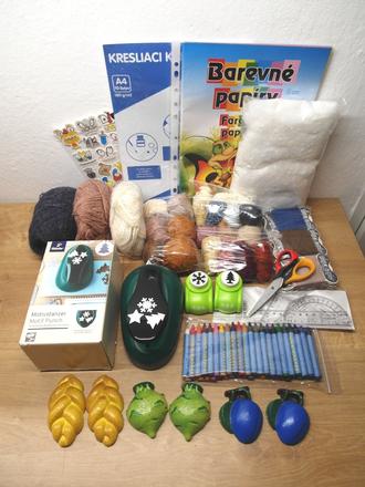 Velka kreativna sada na tvorenie c.1,