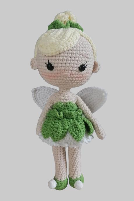 Háčkovaná bábika cililing, 