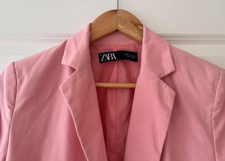 Bledoružové/marhuľové sako, zara, s/36, zara,s