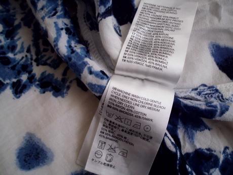 Blúzka-tunika, h&m,m