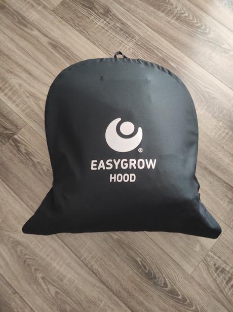 Zimný fusak easygrow hood čierny, 