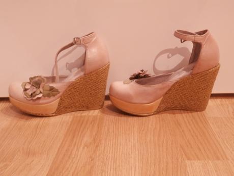 Dámske sandále-kožené platformy., 36