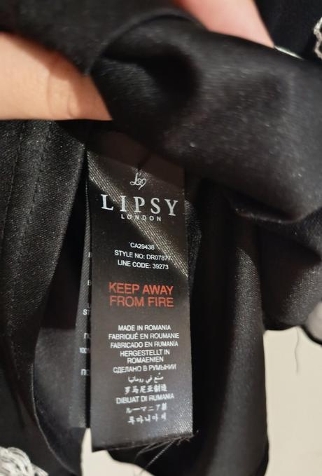 Šaty lipsy, lipsy london,l